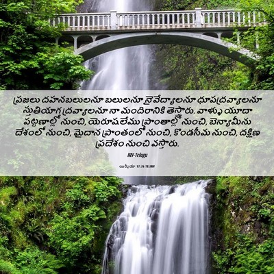 Picture 06 - యిర్మీయా 17:26 TELIRV - ప్రజలు దహనబలులనూ - Bible Verse Picture