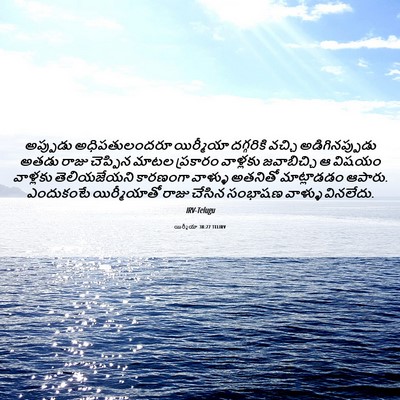 Picture 06 - యిర్మీయా 38:27 TELIRV - అప్పుడు - Bible Verse Picture