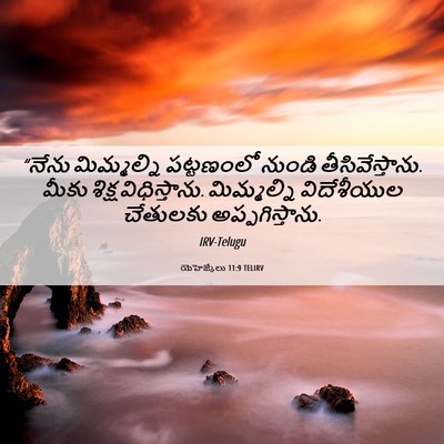 Picture 06 - యెహెజ్కేలు 11:9 TELIRV - “నేను మిమ్మల్ని - Bible Verse Picture