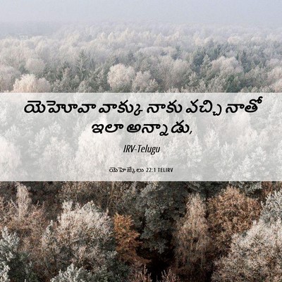 Picture 06 - యెహెజ్కేలు 22:1 TELIRV - యెహోవా వాక్కు - Bible Verse Picture