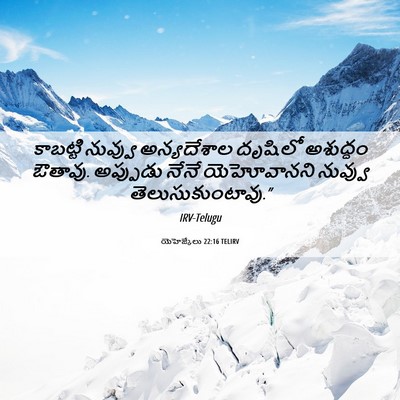 Picture 06 - యెహెజ్కేలు 22:16 TELIRV - కాబట్టి నువ్వు - Bible Verse Picture