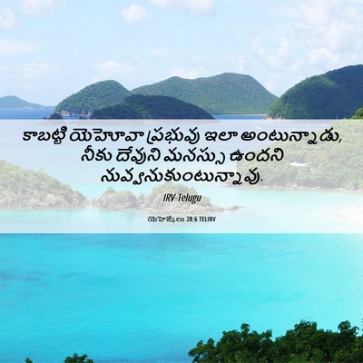 Picture 06 - యెహెజ్కేలు 28:6 TELIRV - కాబట్టి యెహోవా - Bible Verse Picture