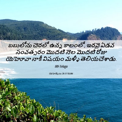 Picture 06 - యెహెజ్కేలు 29:17 TELIRV - బబులోను చెరలో - Bible Verse Picture