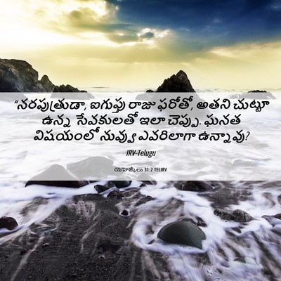 Picture 06 - యెహెజ్కేలు 31:2 TELIRV - “నరపుత్రుడా, - Bible Verse Picture