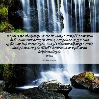 Picture 06 - యెహెజ్కేలు 32:30 TELIRV - అక్కడ ఉత్తర దేశపు - Bible Verse Picture
