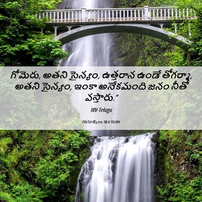 Picture 06 - యెహెజ్కేలు 38:6 TELIRV - గోమెరు, అతని - Bible Verse Picture