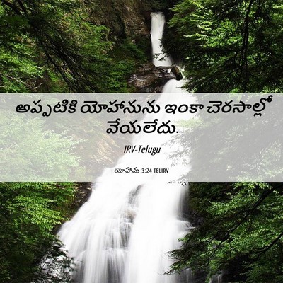 Picture 06 - యోహాను 3:24 TELIRV - అప్పటికి యోహానును - Bible Verse Picture