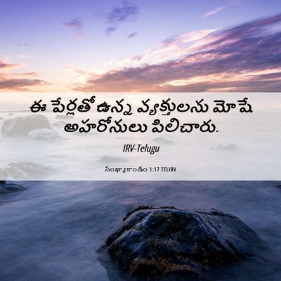 Picture 06 - సంఖ్యాకాండం 1:17 TELIRV - ఈ పేర్లతో ఉన్న - Bible Verse Picture