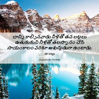 Picture 06 - సంఖ్యాకాండం 19:8 TELIRV - దాన్ని - Bible Verse Picture