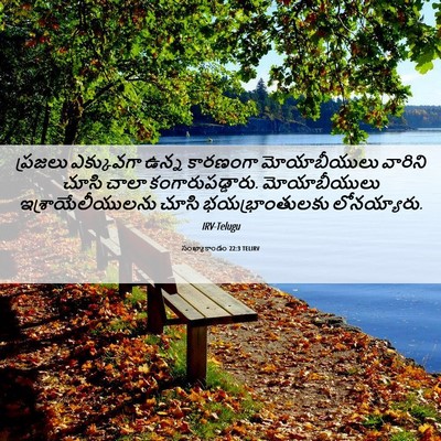 Picture 06 - సంఖ్యాకాండం 22:3 TELIRV - ప్రజలు ఎక్కువగా - Bible Verse Picture