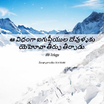 Picture 06 - సంఖ్యాకాండం 33:4 TELIRV - ఆ విధంగా - Bible Verse Picture