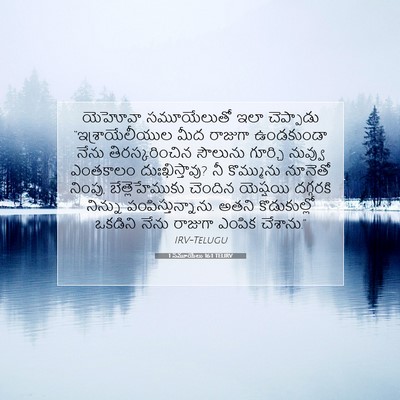 Picture 07 - 1 సమూయేలు 16:1 TELIRV - యెహోవా సమూయేలుతో - Bible Verse Picture