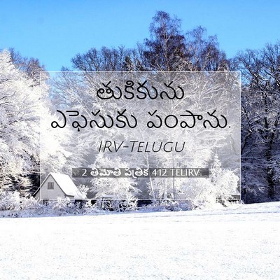 Picture 07 - 2 తిమోతి పత్రిక 4:12 TELIRV - తుకికును ఎఫెసుకు - Bible Verse Picture