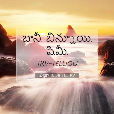 Picture 07 - ఎజ్రా 10:38 TELIRV - బానీ, బిన్నూయి, - Bible Verse Picture