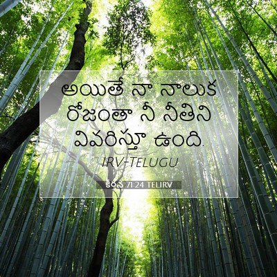Picture 07 - కీర్తన 71:24 TELIRV - అయితే నా నాలుక - Bible Verse Picture