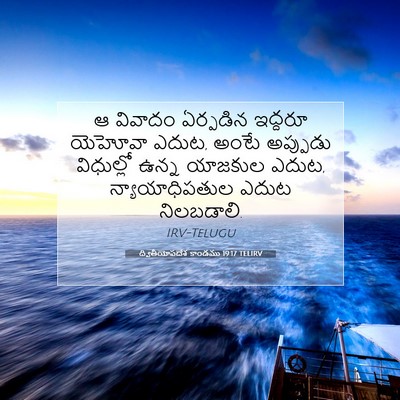 Picture 07 - ద్వితీయోపదేశ కాండము 19:17 TELIRV - ఆ వివాదం ఏర్పడిన - Bible Verse Picture