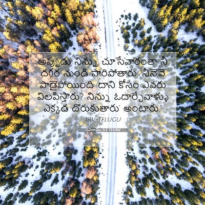 Picture 07 - నహూము 3:7 TELIRV - అప్పుడు నిన్ను - Bible Verse Picture