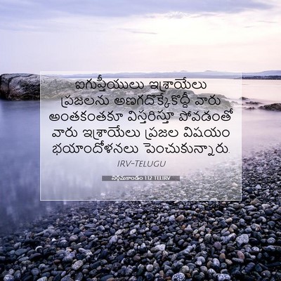 Picture 07 - నిర్గమకాండం 1:12 TELIRV - ఐగుప్తీయులు - Bible Verse Picture