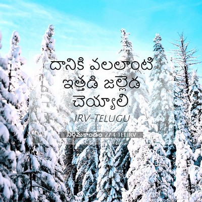 Picture 07 - నిర్గమకాండం 27:4 TELIRV - దానికి వలలాంటి - Bible Verse Picture