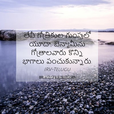 Picture 07 - నెహెమ్యా 11:36 TELIRV - లేవీ గోత్రికుల - Bible Verse Picture