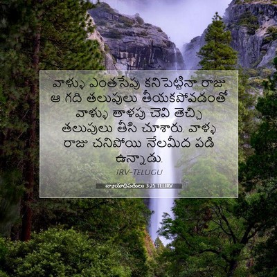 Picture 07 - న్యాయాధిపతులు 3:25 TELIRV - వాళ్ళు ఎంతసేపు - Bible Verse Picture