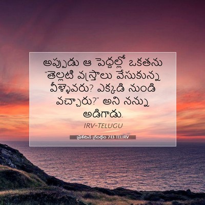 Picture 07 - ప్రకటన గ్రంథం 7:13 TELIRV - అప్పుడు ఆ - Bible Verse Picture