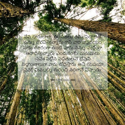 Picture 07 - మత్తయి 15:8 TELIRV - వేష ధారులారా, ‘ఈ - Bible Verse Picture