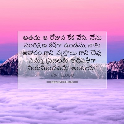 Picture 07 - యెషయా 3:7 TELIRV - అతడు ఆ రోజున కేక - Bible Verse Picture