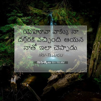 Picture 07 - యెహెజ్కేలు 15:1 TELIRV - యెహోవా వాక్కు నా - Bible Verse Picture