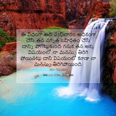 Picture 07 - యెహెజ్కేలు 23:18 TELIRV - ఈ విధంగా అది - Bible Verse Picture