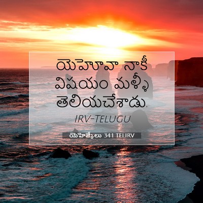 Picture 07 - యెహెజ్కేలు 34:1 TELIRV - యెహోవా నాకీ విషయం - Bible Verse Picture