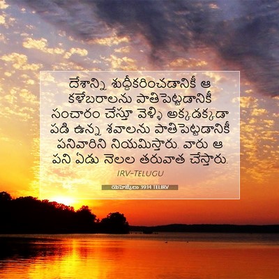 Picture 07 - యెహెజ్కేలు 39:14 TELIRV - దేశాన్ని - Bible Verse Picture