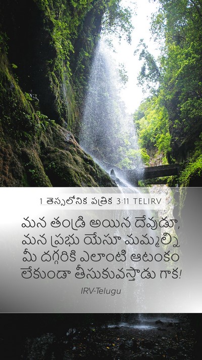 1 తెస్సలోనిక పత్రిక 3:11 TELIRV Bible Verse Image