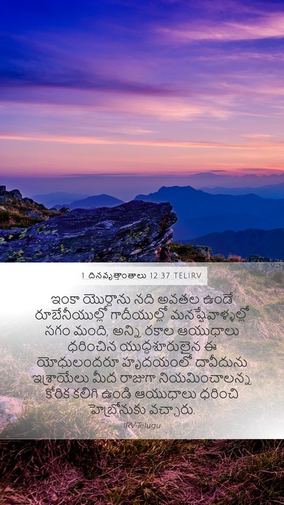 1 దినవృత్తాంతాలు 12:37 TELIRV Bible Verse Image
