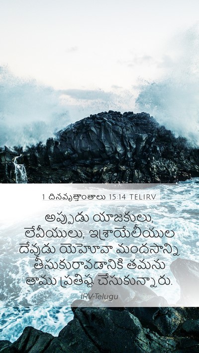 1 దినవృత్తాంతాలు 15:14 TELIRV Bible Verse Image