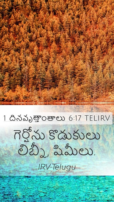 1 దినవృత్తాంతాలు 6:17 TELIRV Bible Verse Image