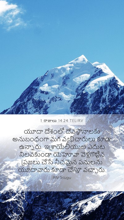 1 రాజులు 14:24 TELIRV Bible Verse Image