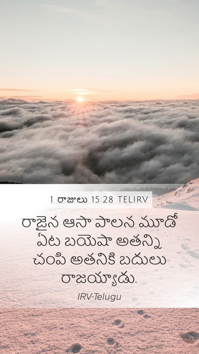 1 రాజులు 15:28 TELIRV Bible Verse Image