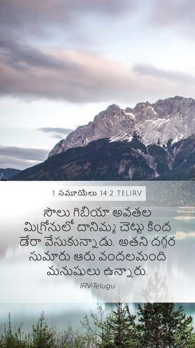 1 సమూయేలు 14:2 TELIRV Bible Verse Image