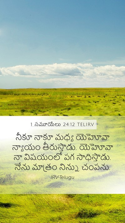 1 సమూయేలు 24:12 TELIRV Bible Verse Image