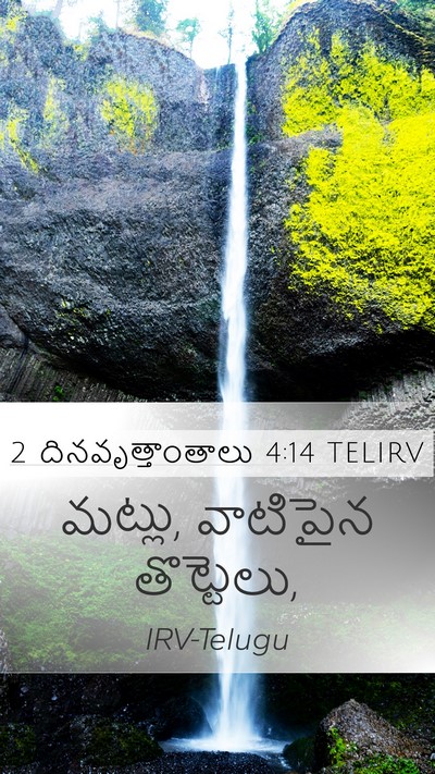 2 దినవృత్తాంతాలు 4:14 TELIRV Bible Verse Image