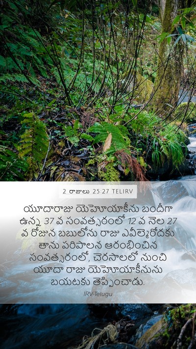 2 రాజులు 25:27 TELIRV Bible Verse Image