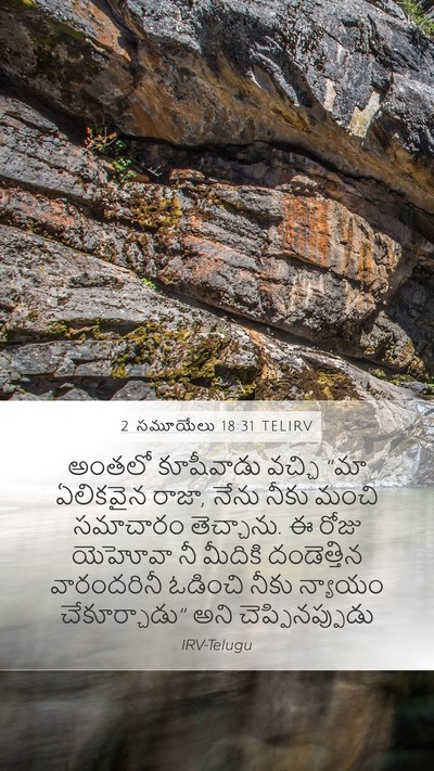 2 సమూయేలు 18:31 TELIRV Bible Verse Image