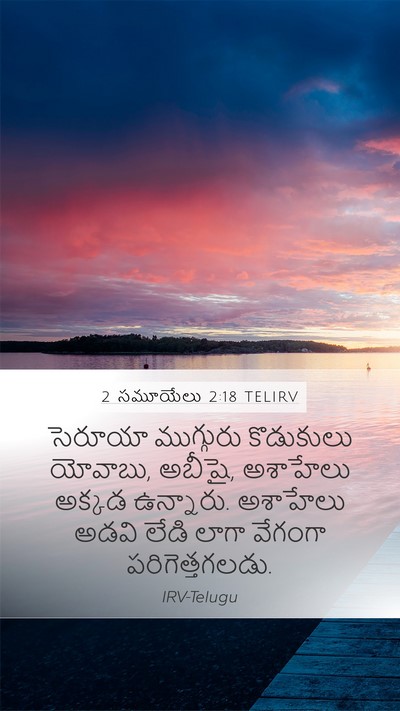 2 సమూయేలు 2:18 TELIRV Bible Verse Image