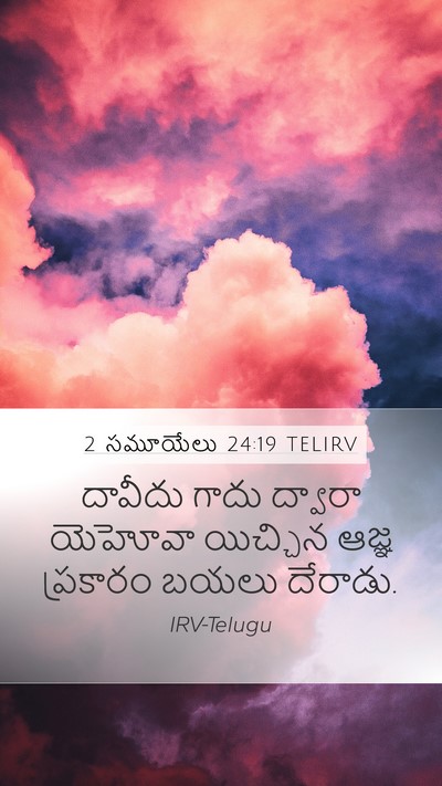 2 సమూయేలు 24:19 TELIRV Bible Verse Image