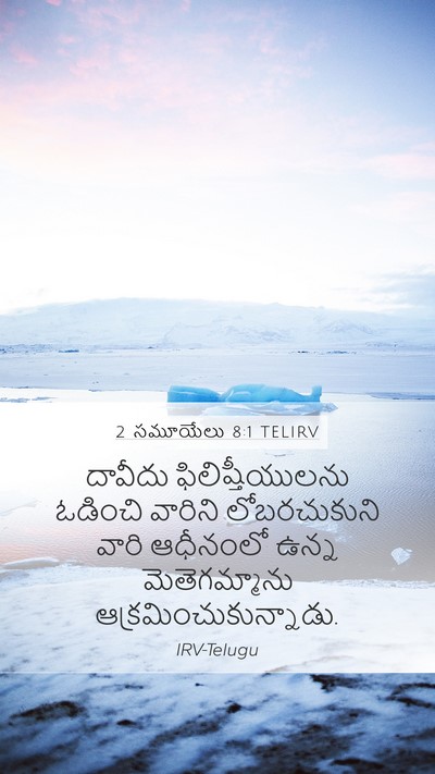 2 సమూయేలు 8:1 TELIRV Bible Verse Image
