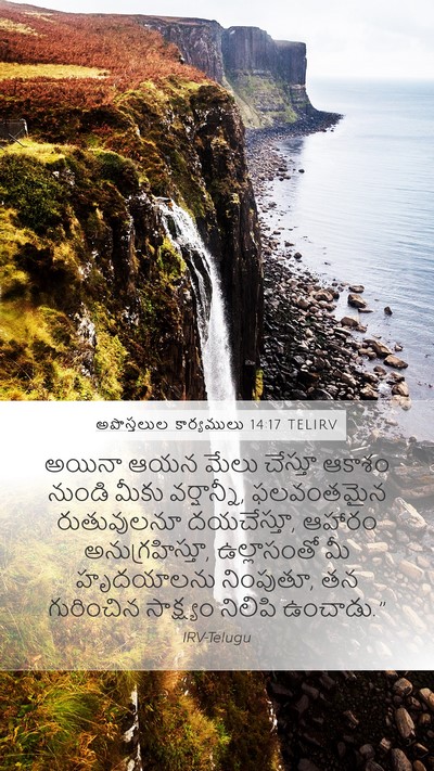 అపొస్తలుల కార్యములు 14:17 TELIRV Bible Verse Image
