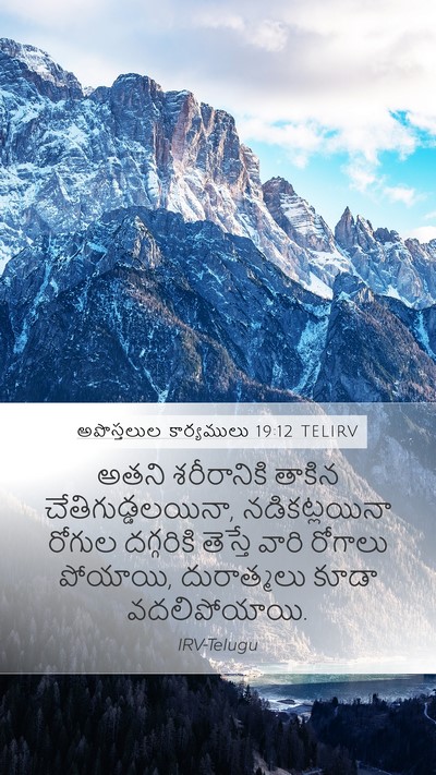 అపొస్తలుల కార్యములు 19:12 TELIRV Bible Verse Image