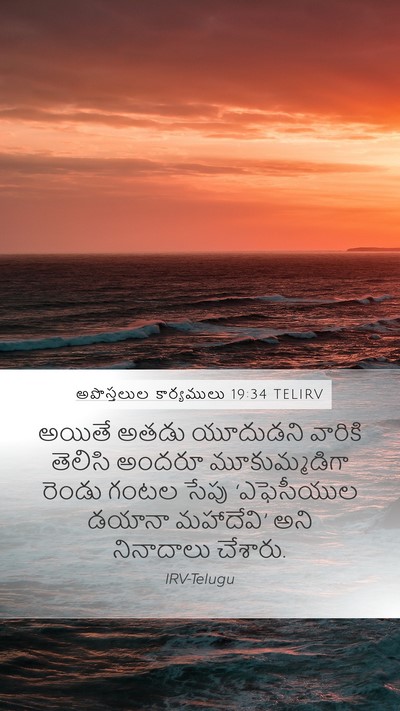 అపొస్తలుల కార్యములు 19:34 TELIRV Bible Verse Image