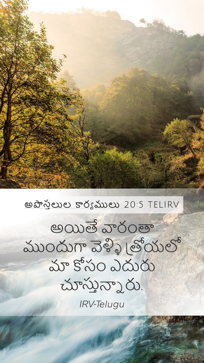 అపొస్తలుల కార్యములు 20:5 TELIRV Bible Verse Image